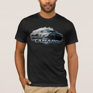 Classic to Modern Camaro Muscle Car Evolution T-Shirt