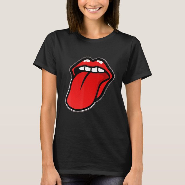 Classic Tongue Out T-Shirt (Front)