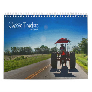 Classic Tractors Calendar: Customise the Year Calendar