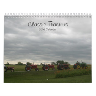 Classic Tractors  Customisable Calendar