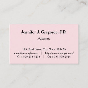 Classic, Traditional & Vintage Business Card