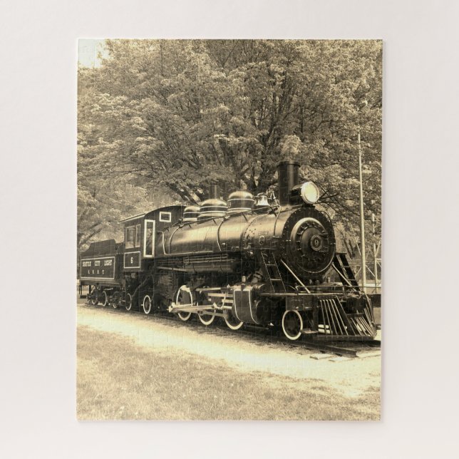 Classic Train Jigsaw Puzzle (Vertical)