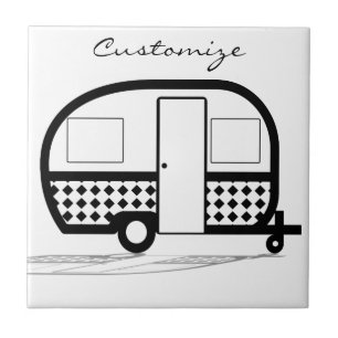 Classic Travel Trailer Caravan Thunder_Cove Tile