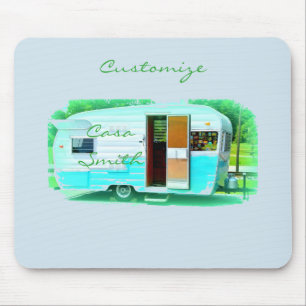 Classic travel trailer Thunder_Cove Mouse Pad