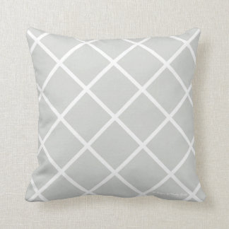 Classic Trellis Pillow in Weathered/White