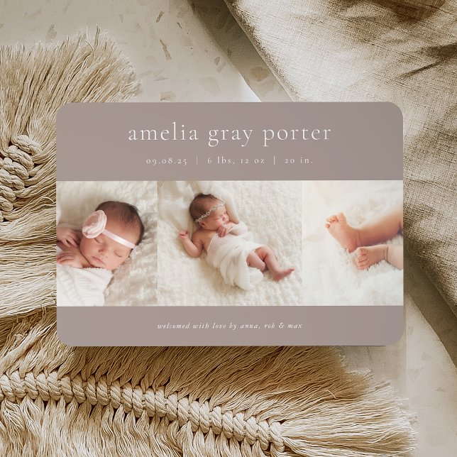 Classic Trio | Photo Collage Announcement (Creator Uploaded)