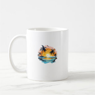 Classic Tropical Sunset Mug – Design