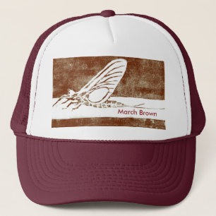 Classic Trout Fly Hat "March Brown"