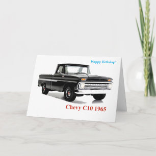 Classic Truck image for Birthday greeting card