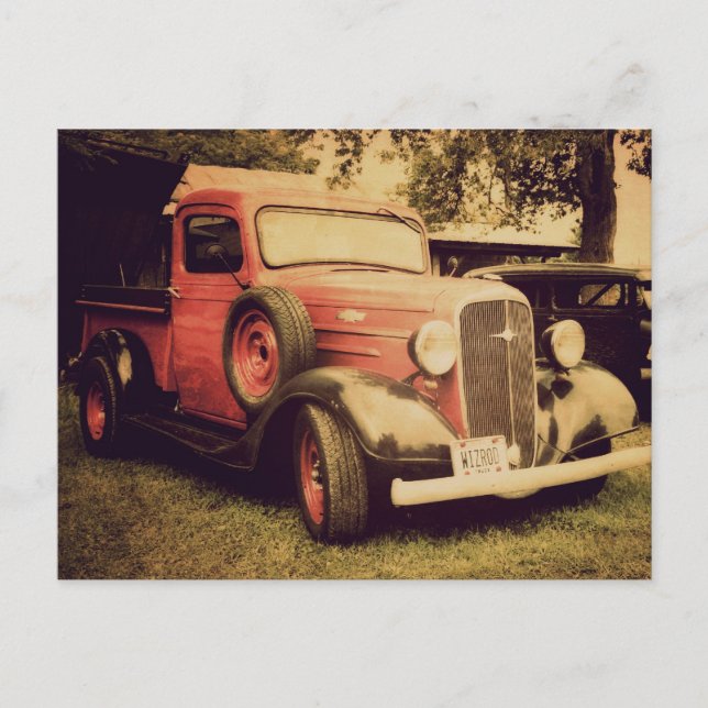 Classic Truck Postcard (Front)