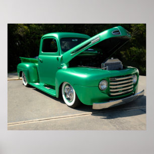 classic truck poster