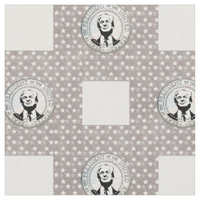 Classic Trump 2020 Fabric (Close Up)