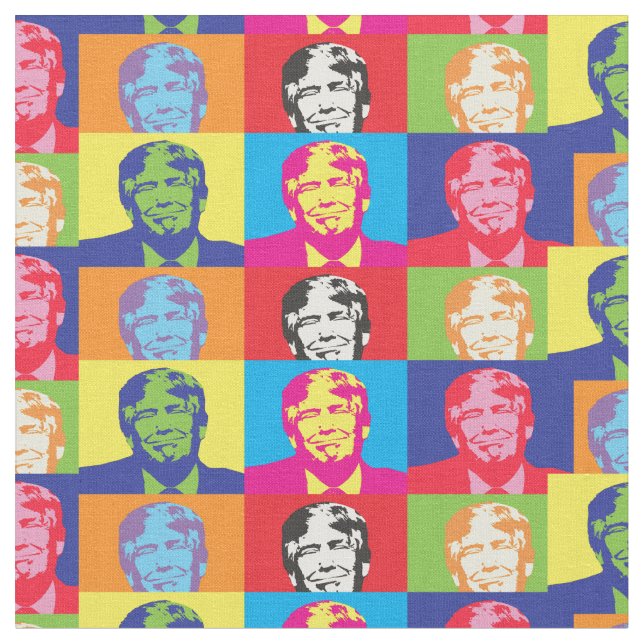 Classic Trump 2020 Fabric (Close Up)