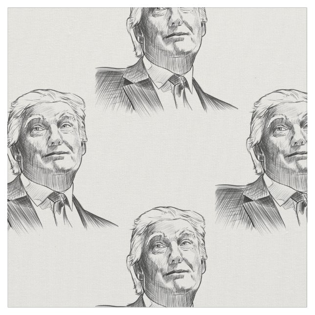 Classic Trump 2020 Fabric (Close Up)