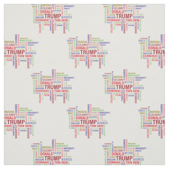 Classic Trump 2020 Fabric (Swatch)