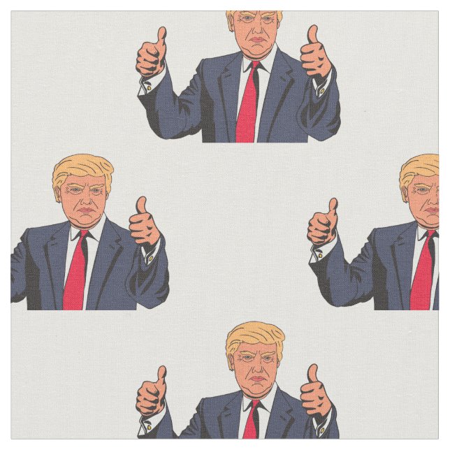 Classic Trump 2021 Fabric (Close Up)