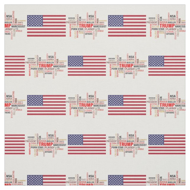 Classic Trump 2024 Fabric (Swatch)