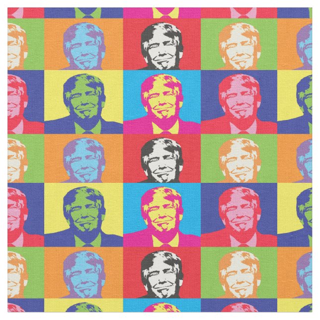 Classic Trump 2024 Fabric (Close Up)