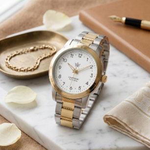 Classic Two Tone Oyster Bracelet Watch with Polish