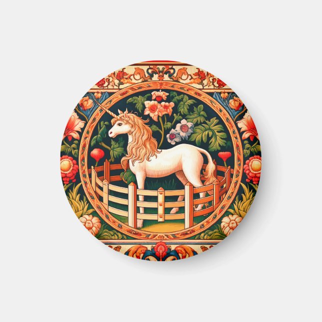 Classic Unicorn Magnet (Front)