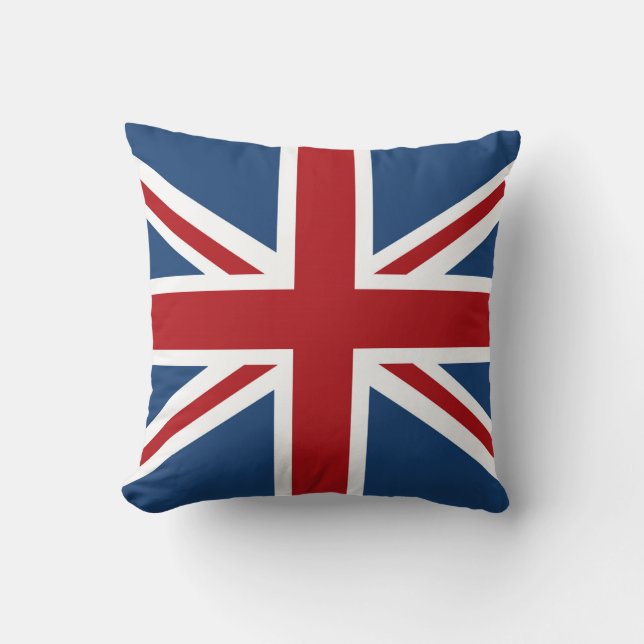 Classic Union Jack UK Flag Cushion (Front)
