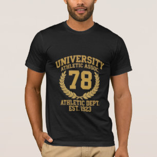 \Classic University Athletic Assoc 78 Collegiate  T-Shirt