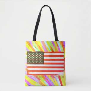 Classic USA Flag Tote Bag
