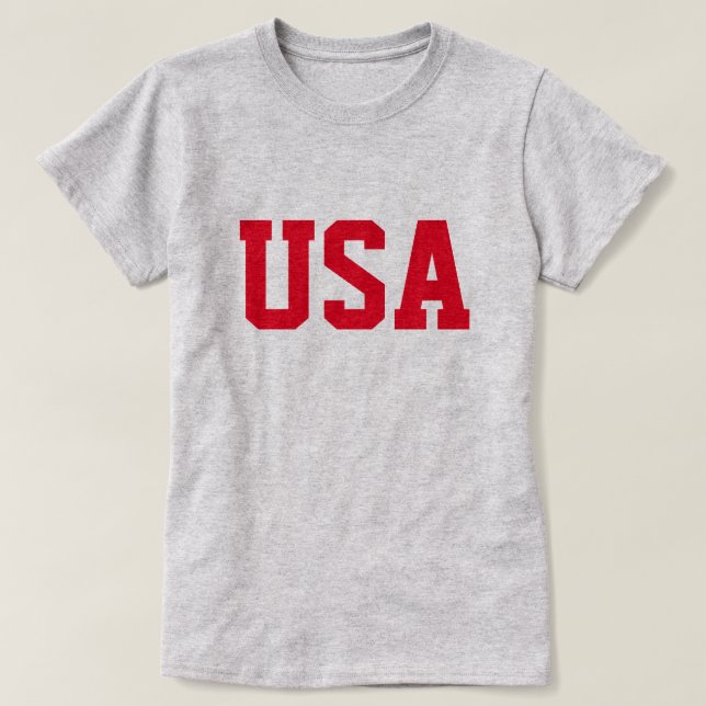Classic USA RT T-Shirt (Design Front)
