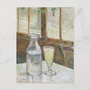 Classic Van Gogh Paris Cafe Absinthe Art Postcard