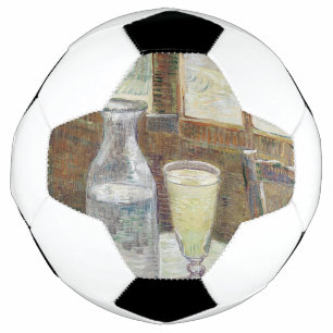 Classic Van Gogh Paris Cafe Absinthe Art Soccer Ball