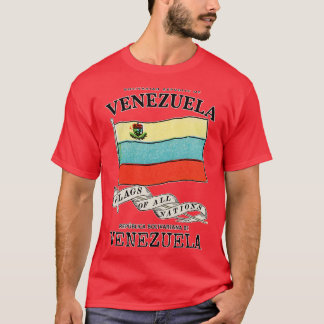 Classic Venezuela Country Flag T-Shirt