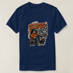 Classic Vibes Retro Music T-Shirt for Music