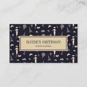 Classic Vintage 50's Fashion Business Card