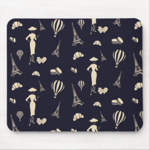 Classic Vintage 50's Fashion Mousepad