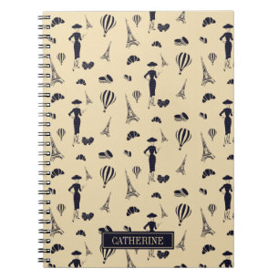Classic Vintage 50's Fashion Notebook