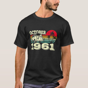 Classic Vintage 61'S Caravan Sunset October 1961 B T-Shirt
