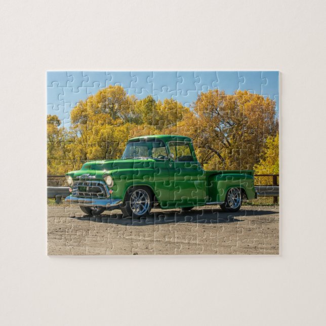 Classic Vintage Antique American Truck Jigsaw Puzzle (Horizontal)