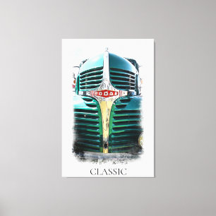 *~* Classic Vintage Antique Painting DODGE 3700 Canvas Print