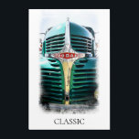 *~* Classic Vintage Antique Painting Old TRUCK Acrylic Print<br><div class="desc">ACRYLIC WALL ART - RETRO CLASSIC CARS - Grunge style Digitally Enhanced Photo Paintings - PERSONALIZE TEXT IF DESIRED. - Antique TRUCK . . The background Frame is WHITE. The word CLASSIC can be edited to your liking or Deleted. Your choice. Energetically Enhanced Digital Paintings of vehicle which is Retro...</div>