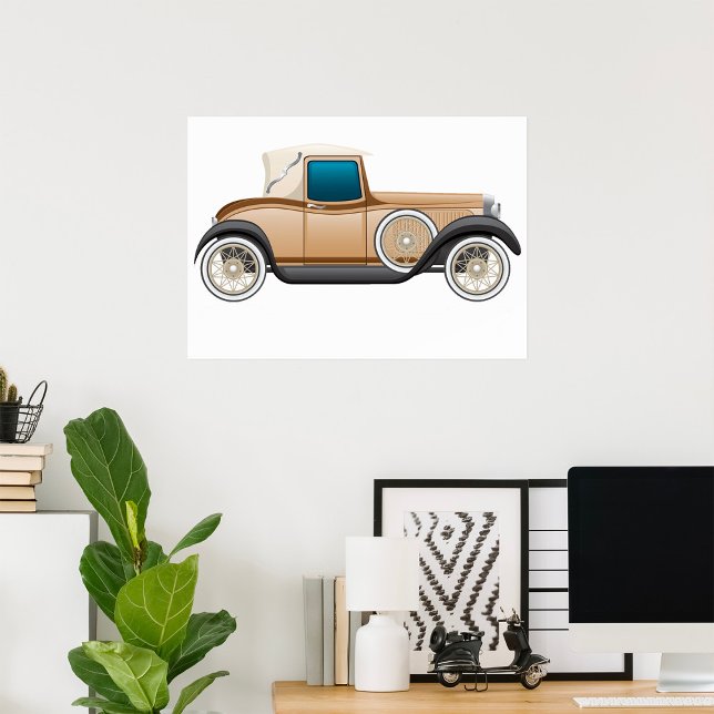 Classic Vintage Automobile Poster (Creator Uploaded)
