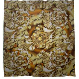 Classic vintage background. Seamless classic vinta Shower Curtain