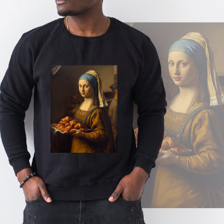 Classic Vintage Baker - Dutch Painting Style Sweatshirt