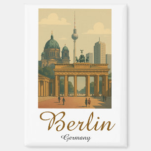 Classic Vintage Berlin Germany Landmark Magnet