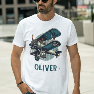 Classic Vintage Biplane T-Shirt