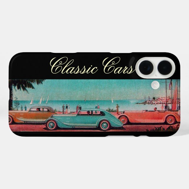CLASSIC / VINTAGE CARS Case-Mate iPhone CASE (Back (Horizontal))