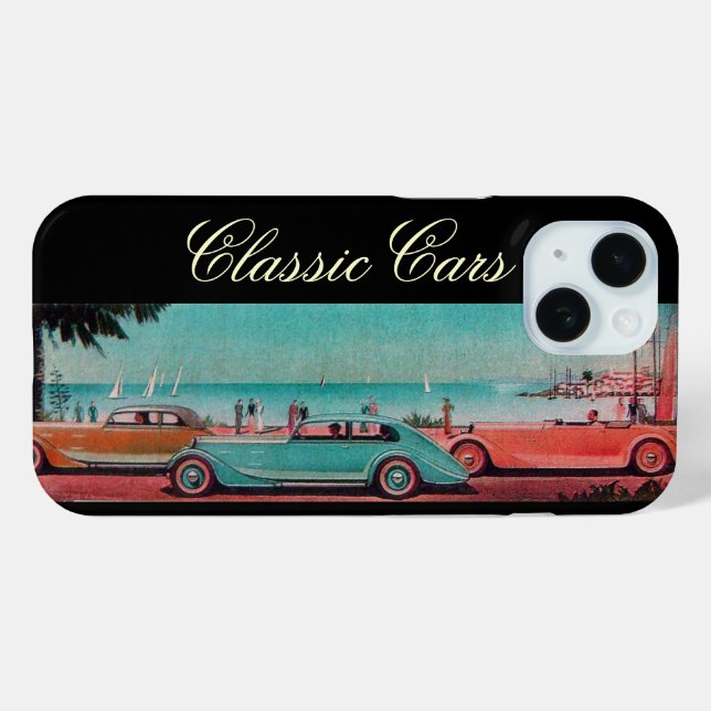 CLASSIC / VINTAGE CARS Case-Mate iPhone CASE (Back (Horizontal))
