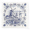 Classic Vintage Chic Dutch Windmill Delft Blue