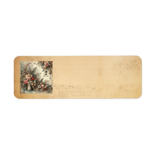 Classic Vintage Christmas Address Labels