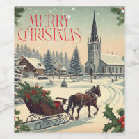 Classic/Vintage Christmas scene