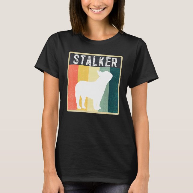 Classic Vintage French Bulldog Idea T-Shirt (Front)